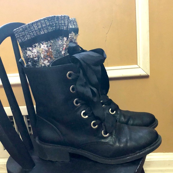 🔥HP🔥Circus by Sam Edelman Combat Boots - Picture 2 of 8
